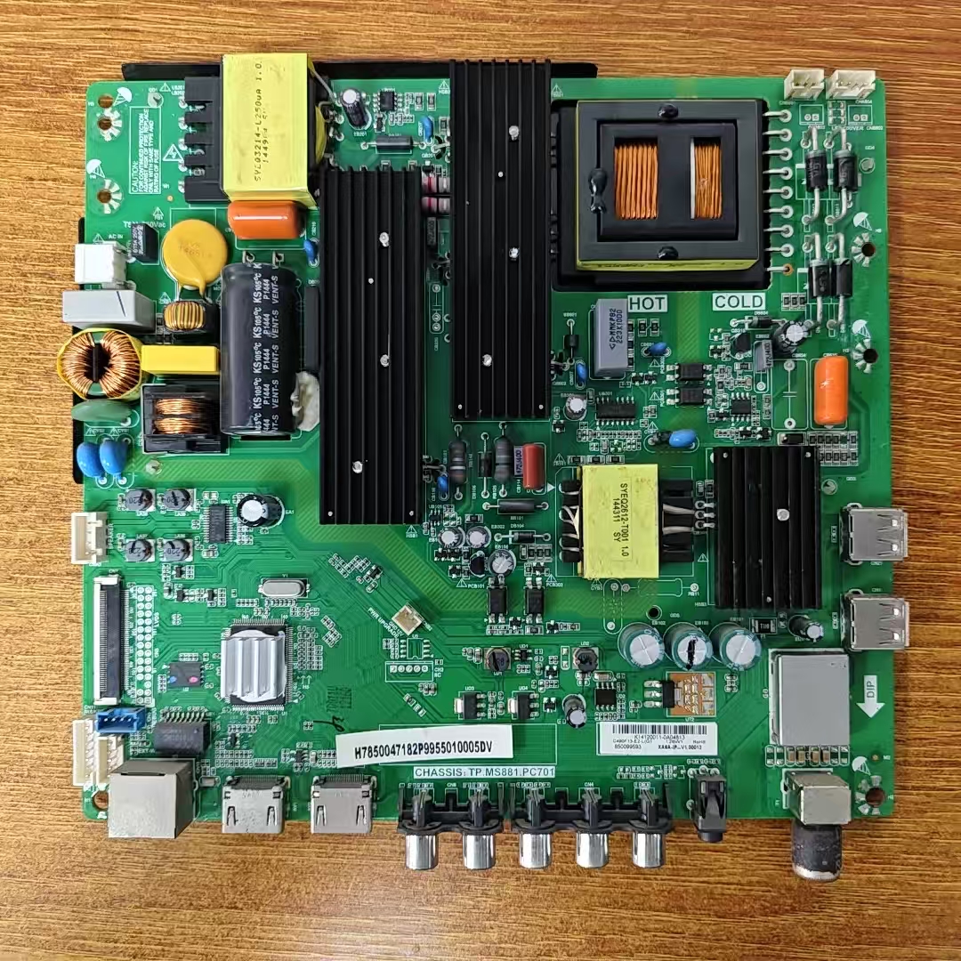 原装长虹 LED49C1000N主板TP.MS881.PC701屏C490F13-E2-L现货实拍