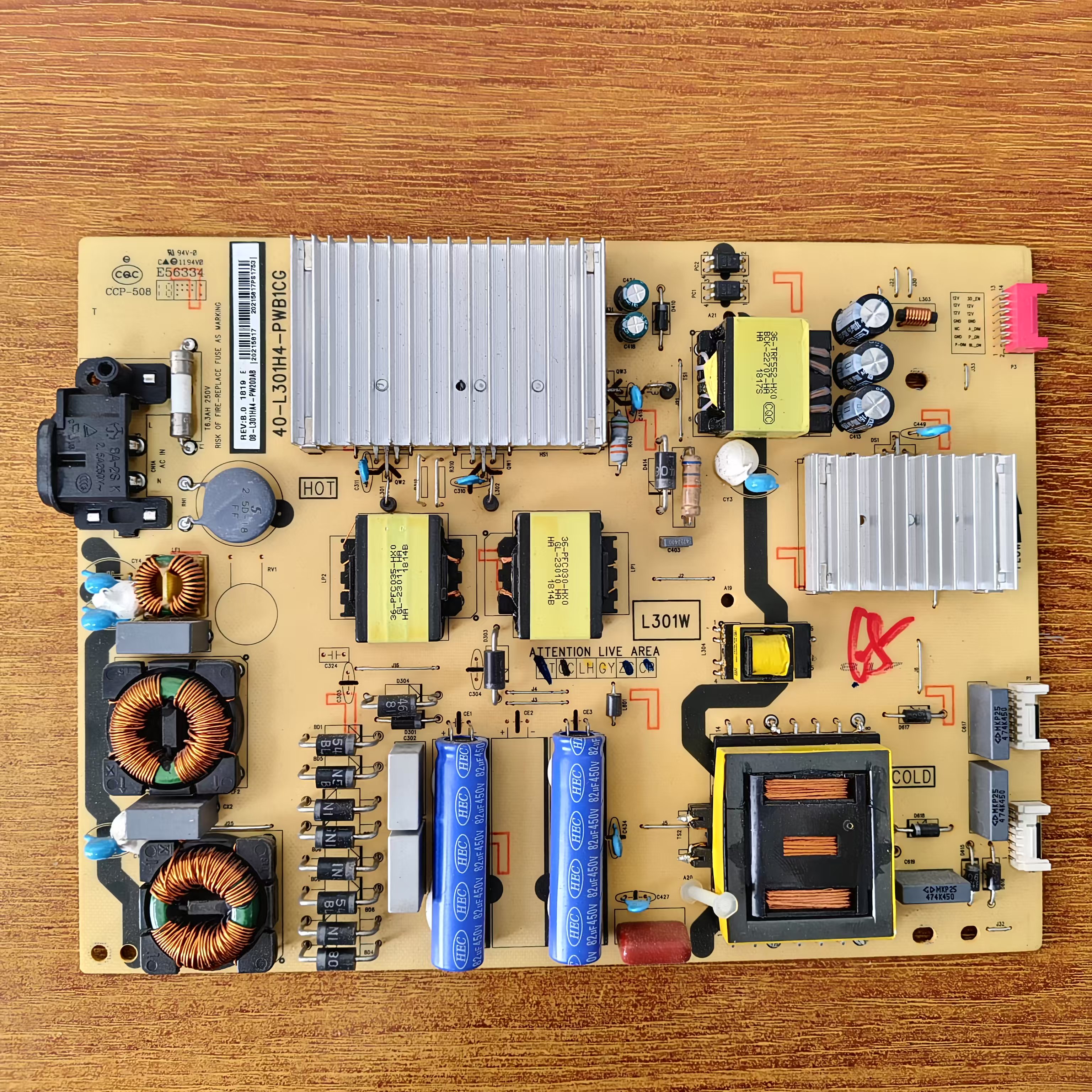 TCLL65E5800A-UD电源板