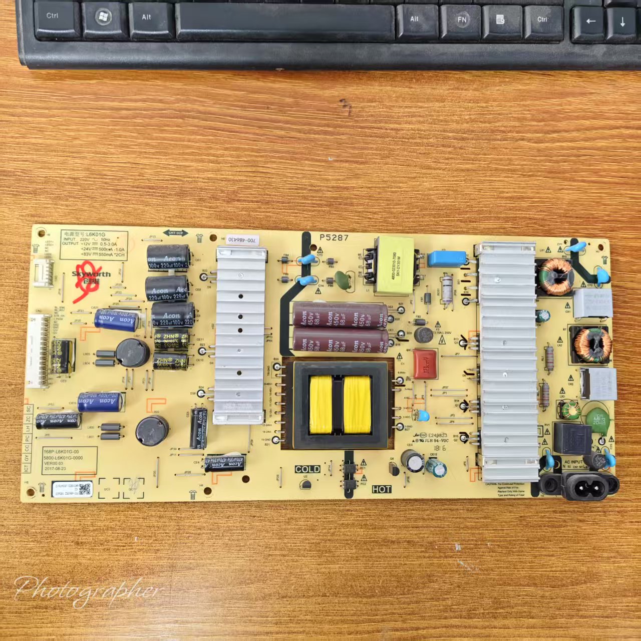 创维 58F5/K5D 58G2A 55G6电源板168P-L6K01G-00 5800 0000测试好