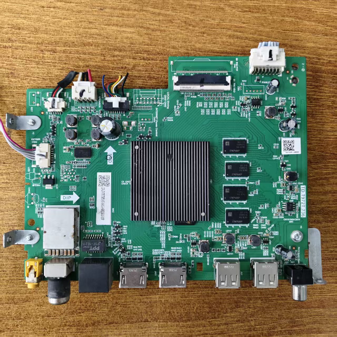 海尔LU55D31PRO电视主板