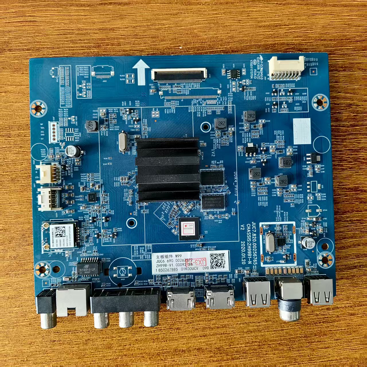 原装长虹75D4PS电视主板