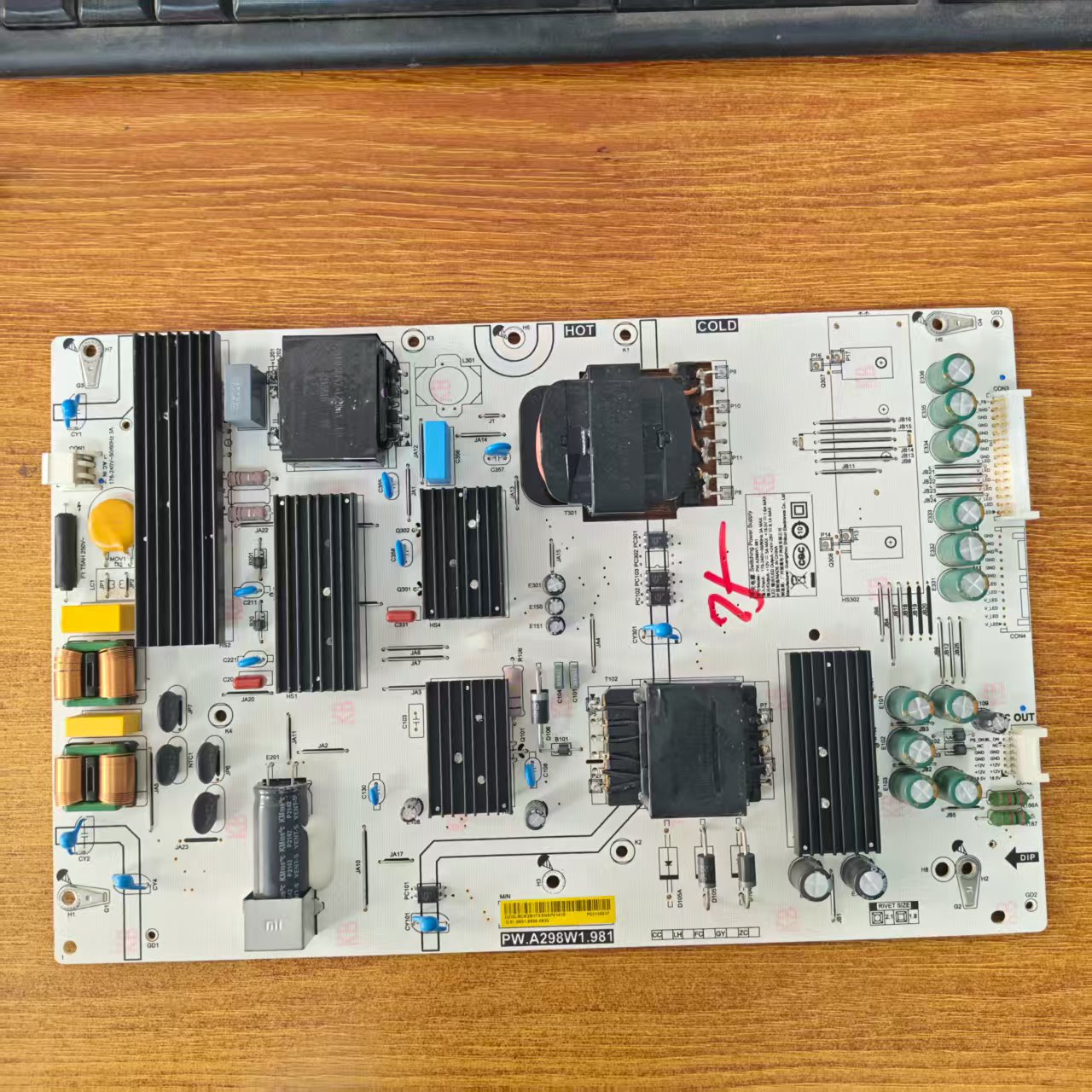 红米L75R9-XP电视电源板