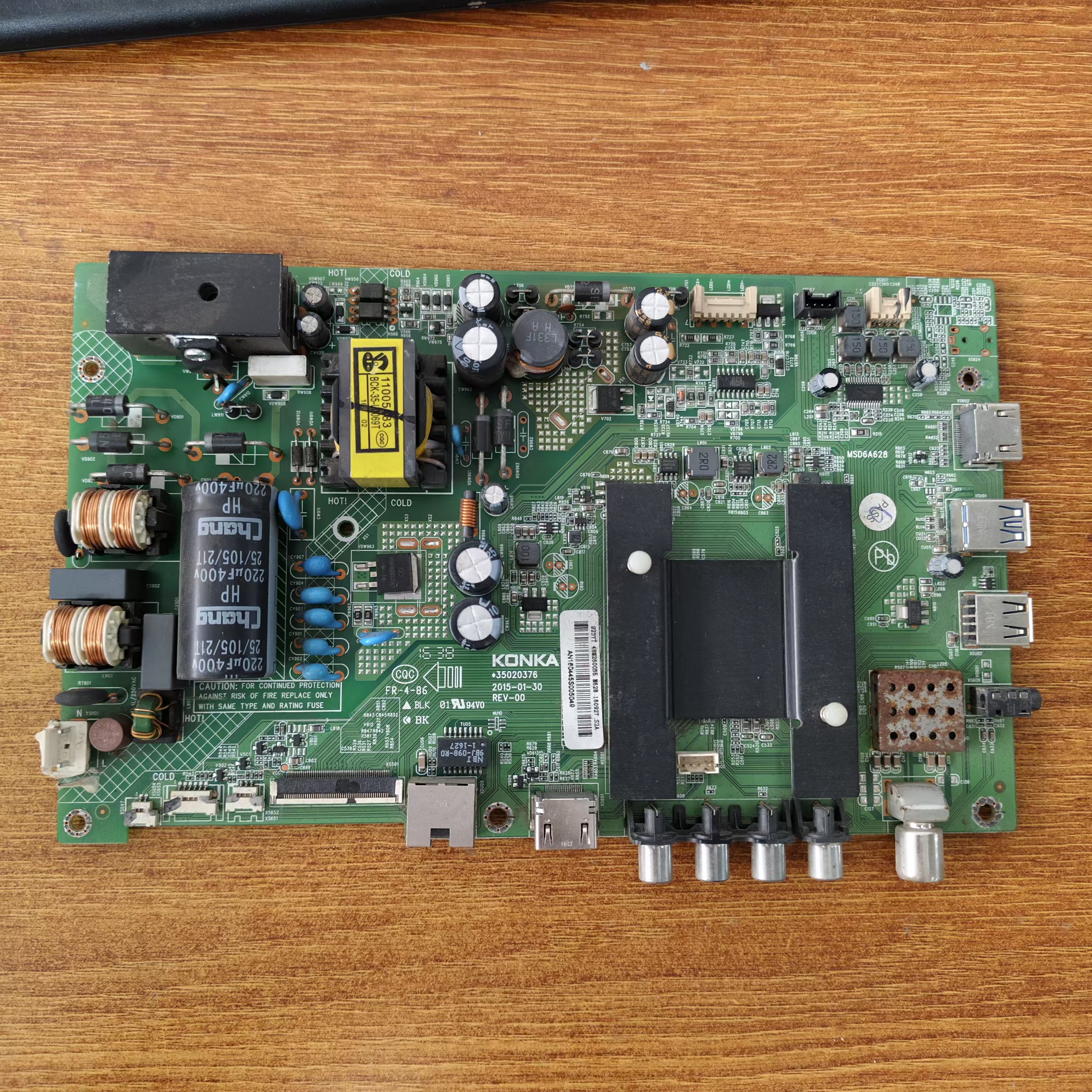 康佳LED48M2600B电视主板