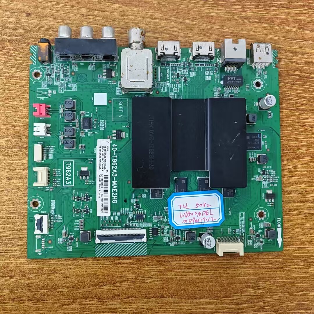 原装现货TCL 50V2电视主板40-T962A3-MAE2HG配屏LVU500NDEL测试好