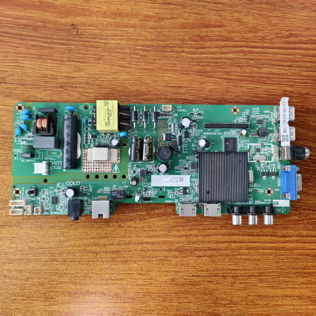 原装夏普2T-C32ACSA A53J4211主板MSD6A338-T5C1屏K320WDC2实物图