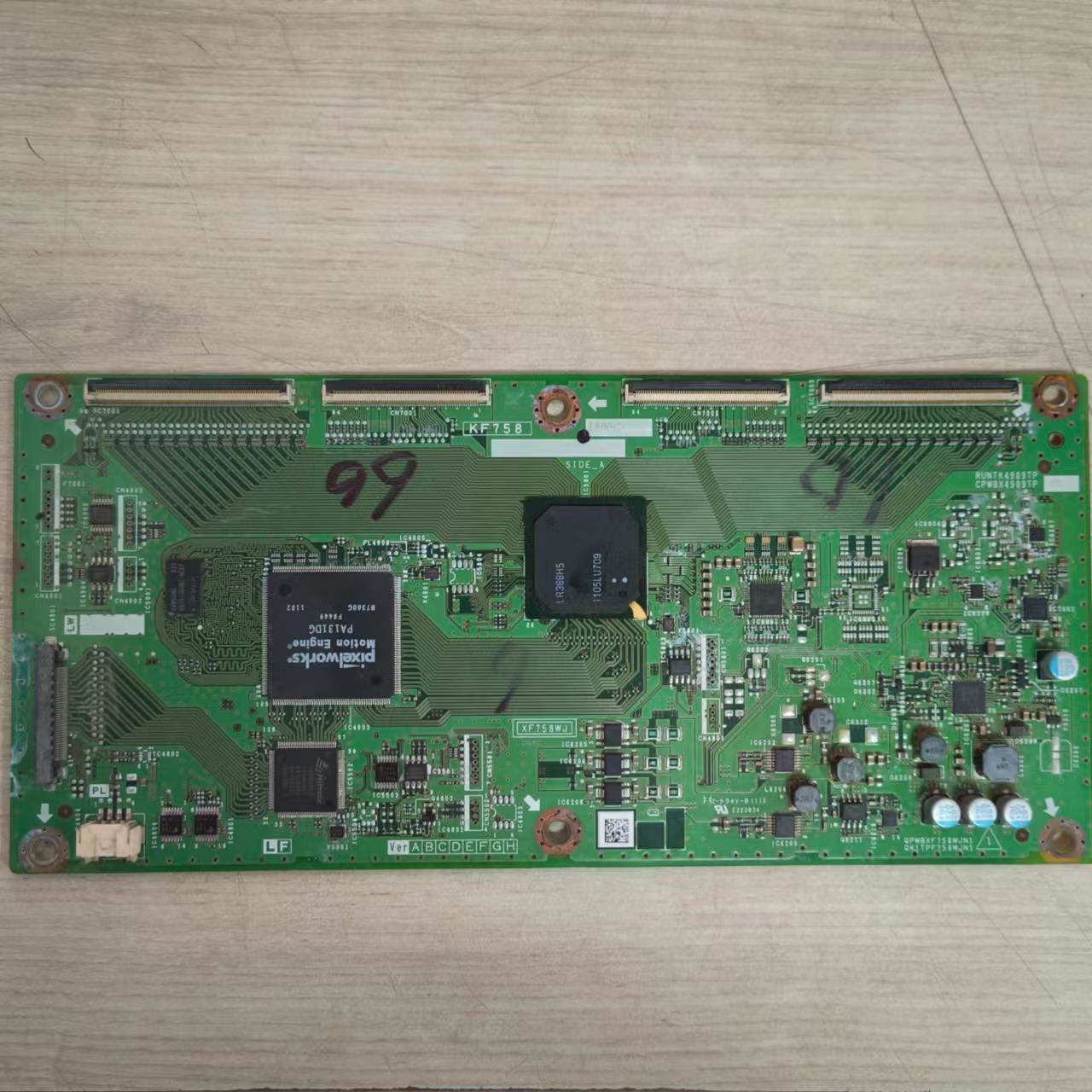 诚原装夏普 LCD-60LX840A 逻辑板KF758 XF758WJ RUNTK4909TP ZB实