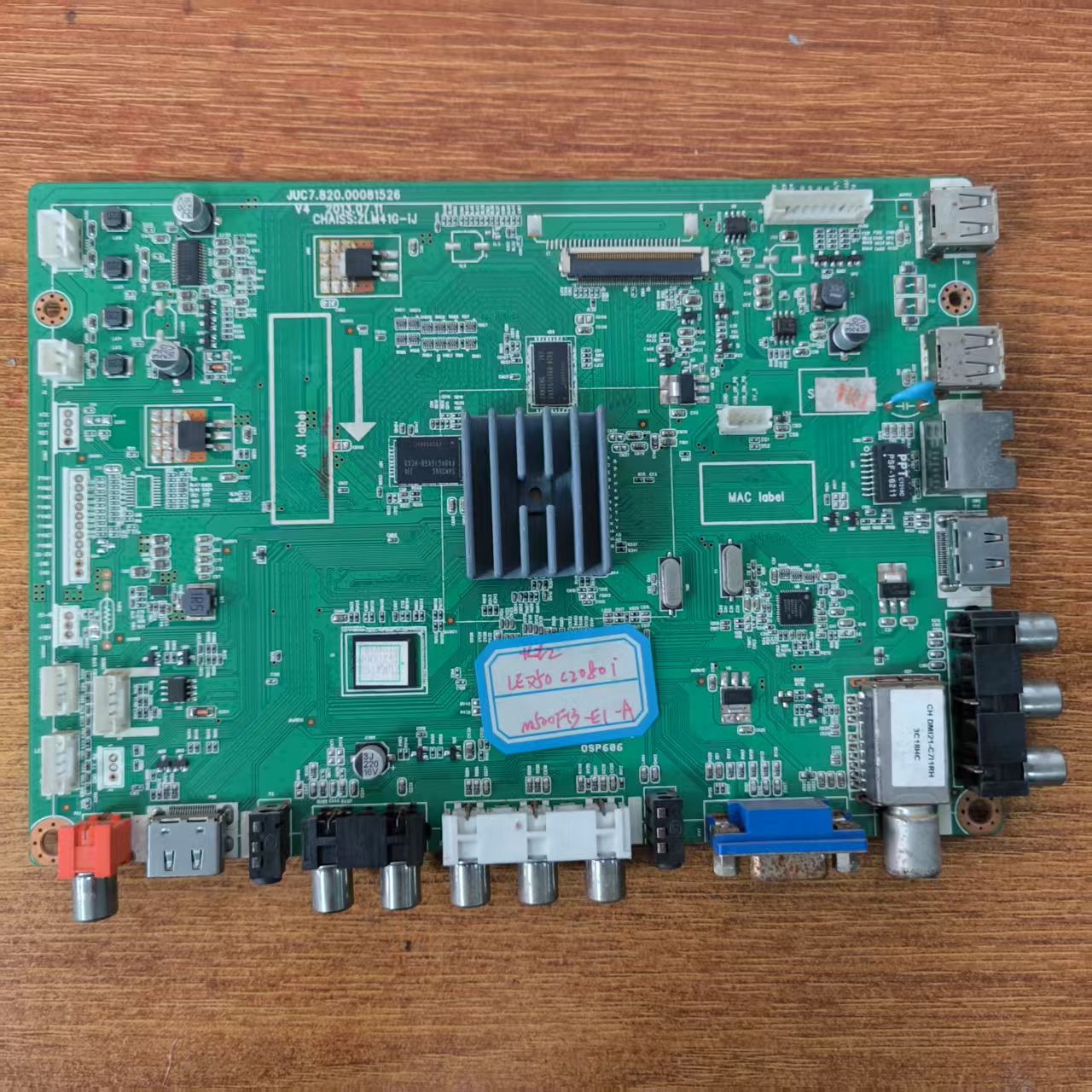 原装长虹LED50C2080i主板