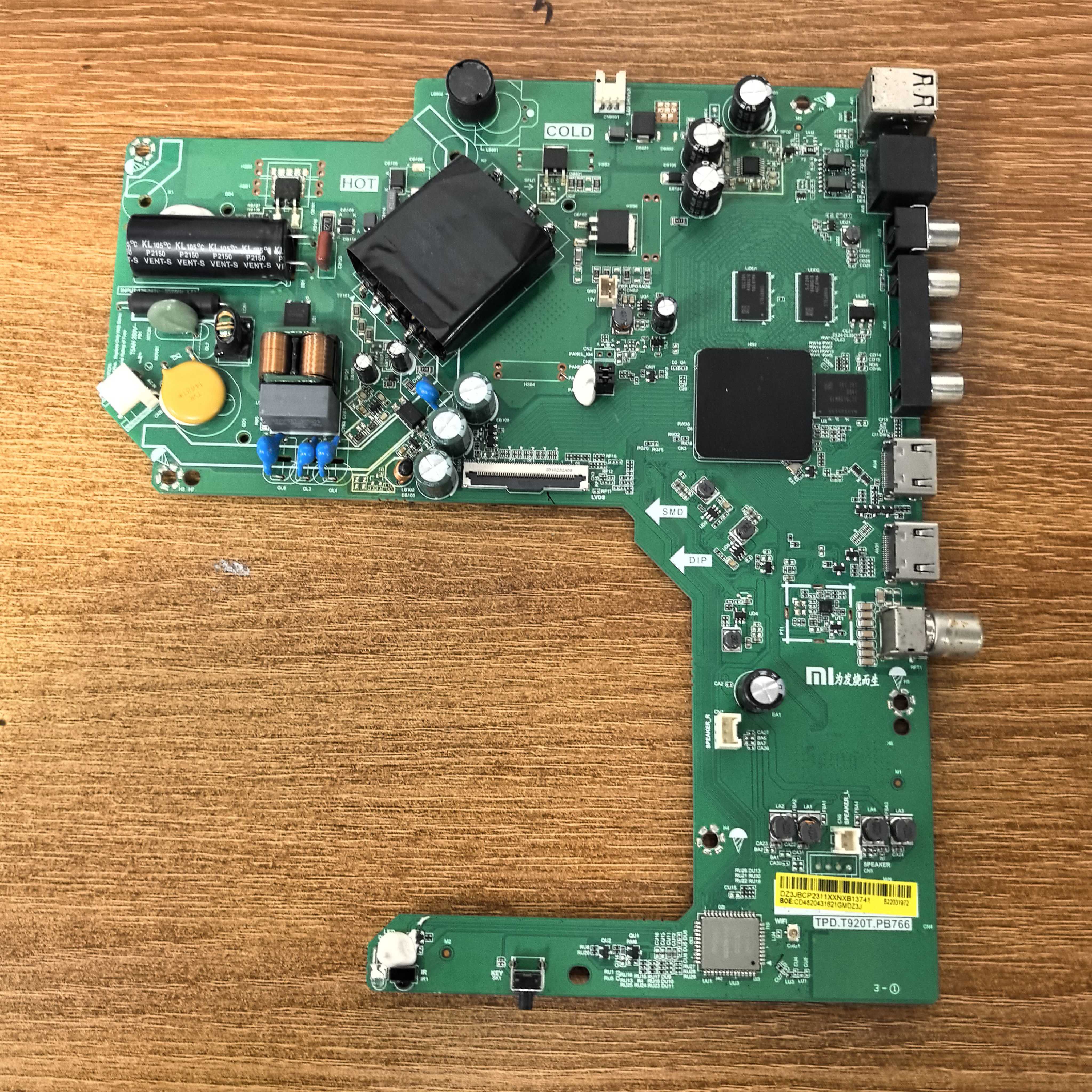 原装小米 L43M7-EA电视主板TPD.T920T.PB766屏L43M7-EA-BOE测试好