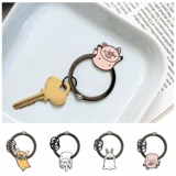 Брелок, мужская милая подвеска, ключи от машины для влюбленных, пробник, популярно в интернете, японские и корейские, Южная Корея