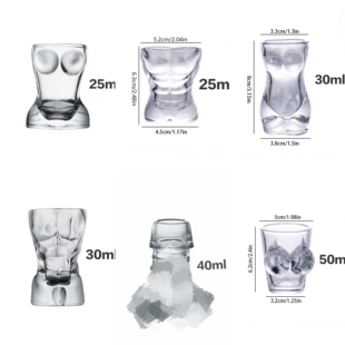 玻璃杯创意个性 家用小酒杯烈酒杯白酒杯