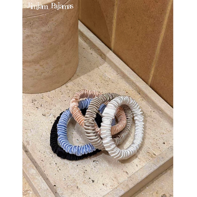 Jimjam 'Basics' 店主超爱重磅真丝30姆米日常小发圈桑蚕丝发饰