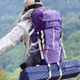 杉木山装背负系统双肩包悬浮高颜值户外徒步户外轻便登山包40背包