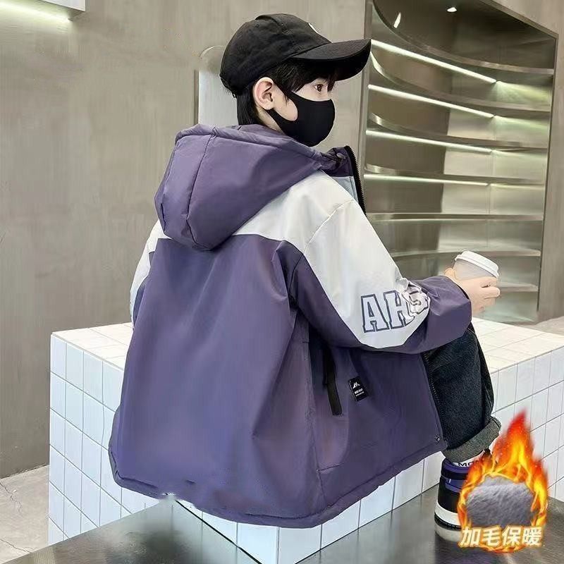 2026男童冬季棉服新款冬装棉袄儿童加绒加厚派克服棉衣外套潮,童装/婴儿装/亲子装,棉袄/棉服,淘宝优惠券,粉丝福利购,淘宝优惠卷