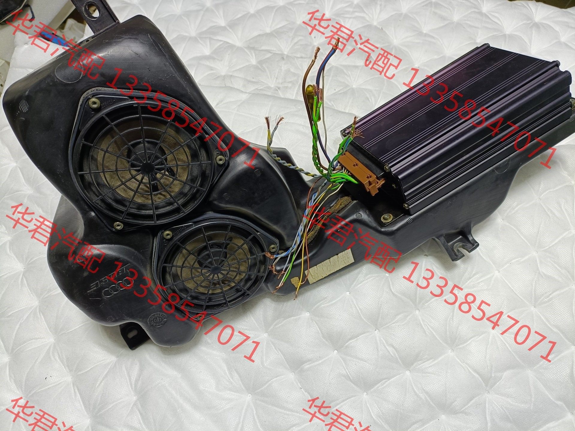议价 奥迪a6拆车bose3510功放机,全好的,四路输入,输出四