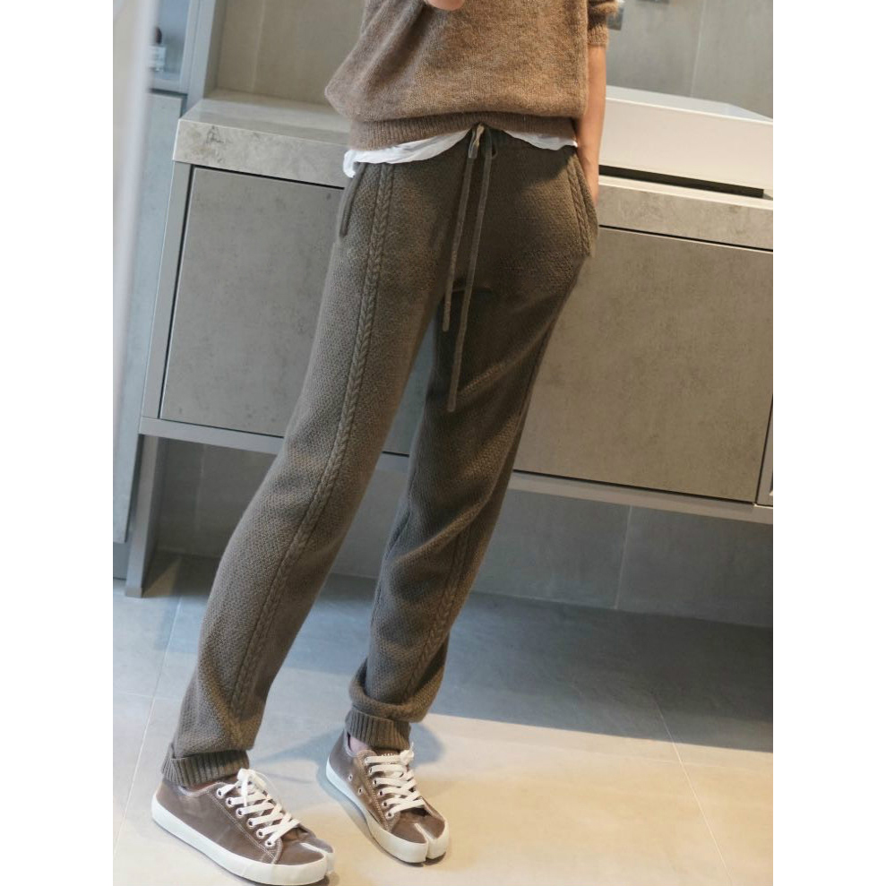 金家风尚高端100%纯山羊绒裤