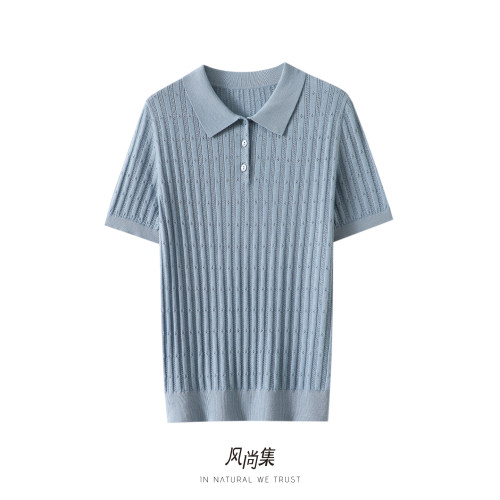 风尚集官方高端精纺100%纯羊毛衫