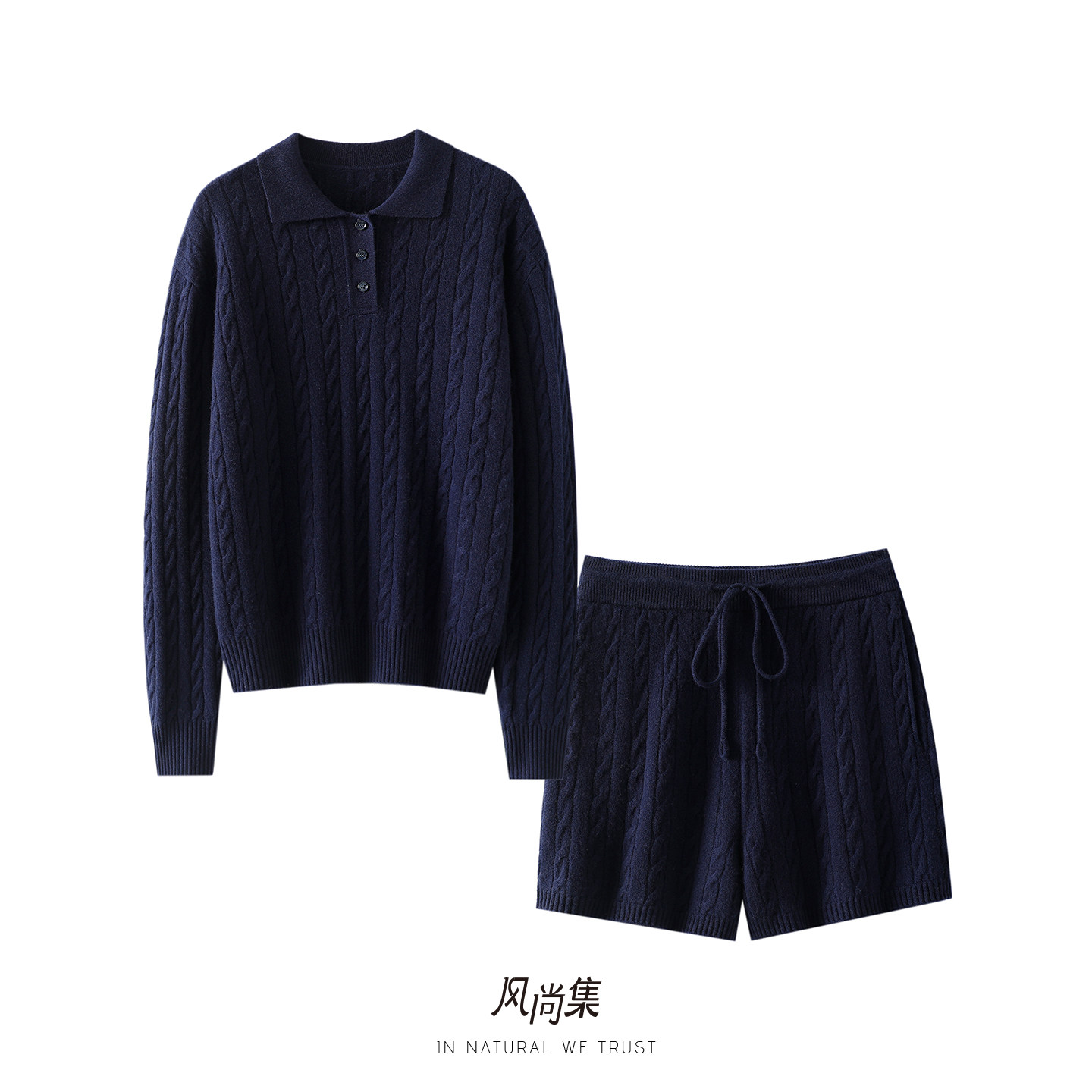 风尚集官方高端羊绒羊毛衫女
