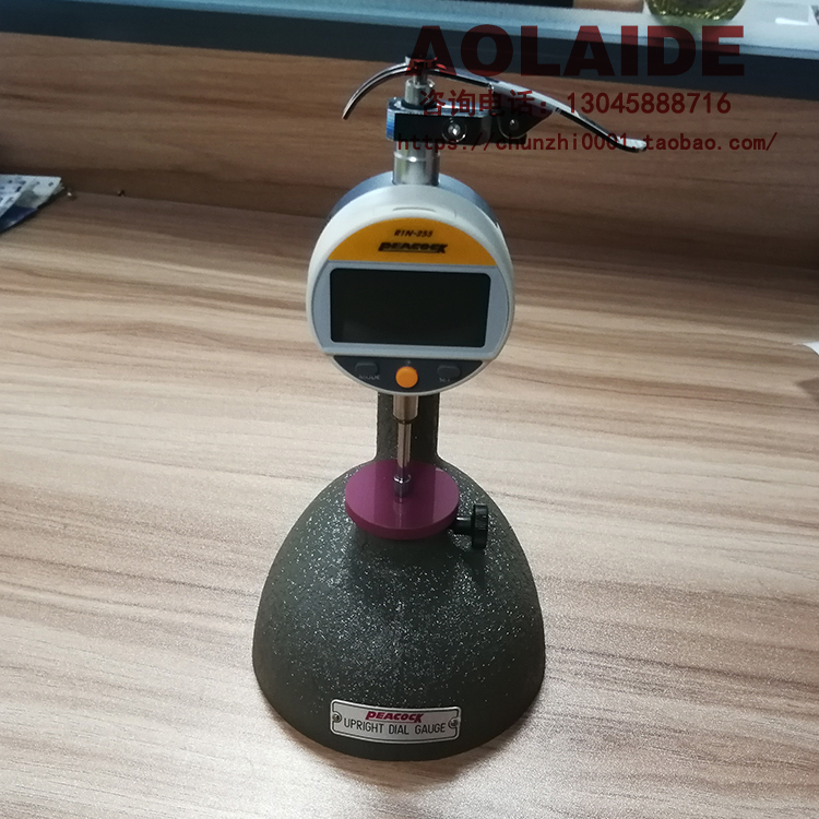 原装日本peacock孔雀数显厚度计R1N-257 进口测厚仪厚度规