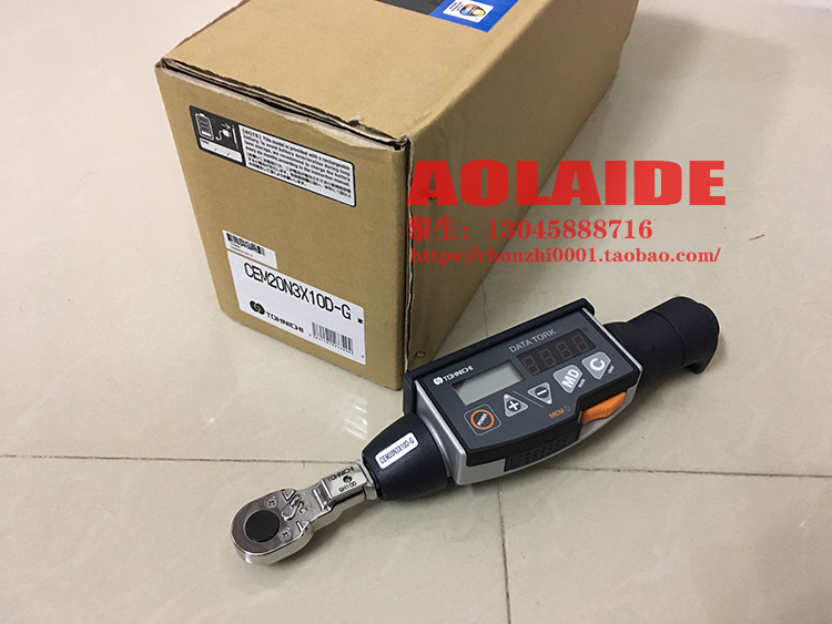 日本TOHNICHI东日扭矩力矩扳手数字扭力扳手CEM20N3x10D-G 高精度