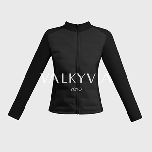 90白鸭绒 悠悠奢品 3D裁剪加绒外套石墨烯上衣 Valkyvia