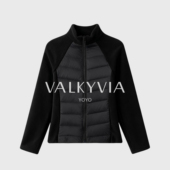 悠悠奢品 Valkyvia 绵羊毛保暖衣石墨烯小蛮腰女收腰外套5738
