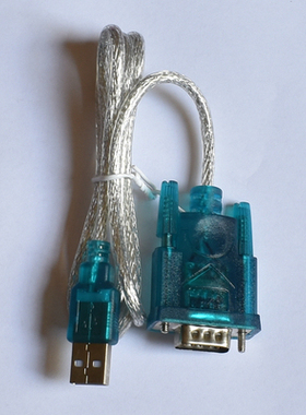 PLC下载线9针串口USB转串口线COM口USB转RS232