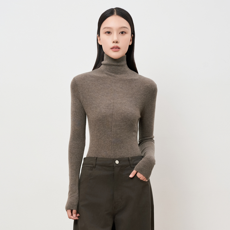 轩日百分绵羊毛高龄针织衫