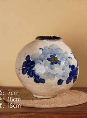 167  C0100A2景德镇陶瓷花器室内桌面摆件