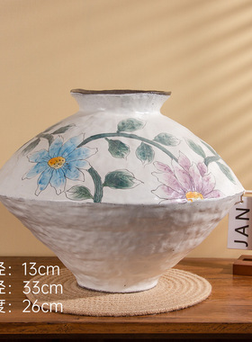 Y813-1 景德镇陶瓷花器室内桌面摆件