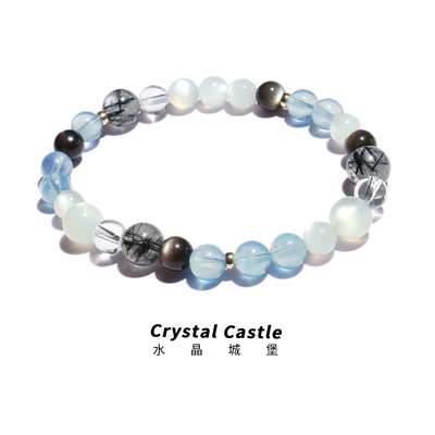 CC水晶城堡补金水水晶手串转运礼