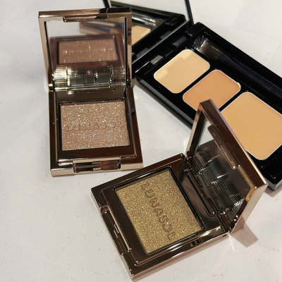 Lunasol日月晶采单色眼影01 02 03 04 05 06珠光闪片叠加打底日系