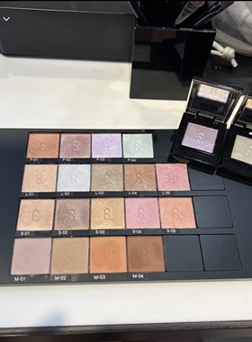 Suqqu单色眼影L101细闪光泽缎光S01偏光P04哑光打底色M01顺滑清透