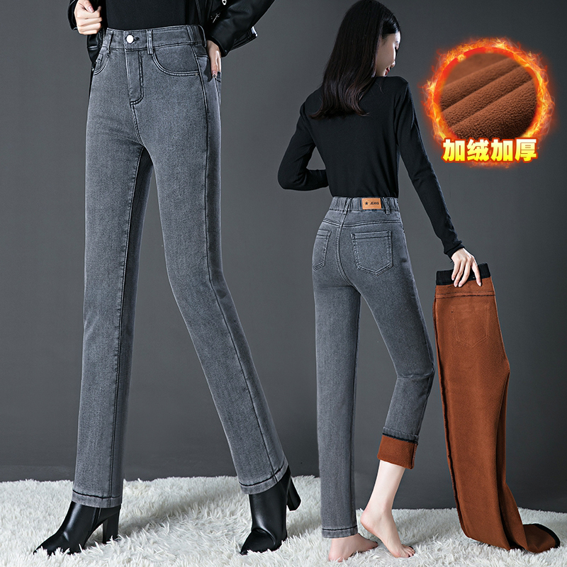 梦舒雅女士正品妈妈加绒保暖裤子