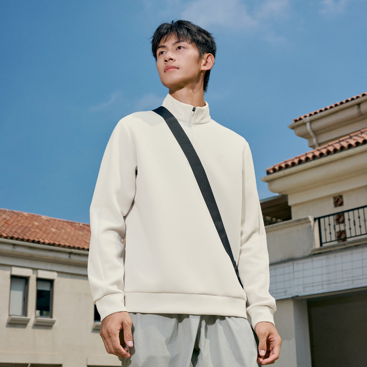 乔丹运动卫衣男2026春季新款透气休闲立领针织套头衫QDEWD3261164,运动服/休闲服装,运动卫衣/套头衫,淘宝优惠券,粉丝福利购,淘宝优惠卷