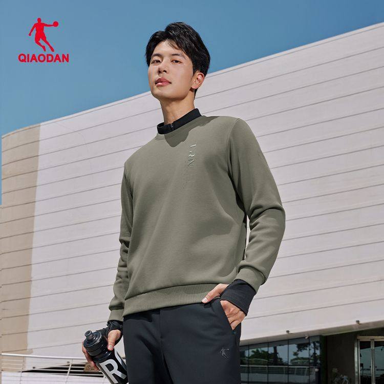 乔丹运动卫衣男2025冬季加绒保暖吸汗综训针织套头衫QDEWD3254087,运动服/休闲服装,运动卫衣/套头衫,淘宝优惠券,粉丝福利购,淘宝优惠卷
