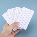 珠宝展示盘高级塑料带盖透明宝石盒子戒面裸石盒彩宝钻石盒裸钻盒