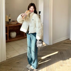 现货！新品 麻花针织面料立领90绒羽绒服139-25172-P285控428图片