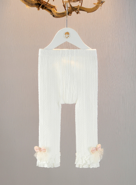 女童打底裤春秋款2025新款儿童洋气长裤宝宝秋季裤子童装女孩秋装