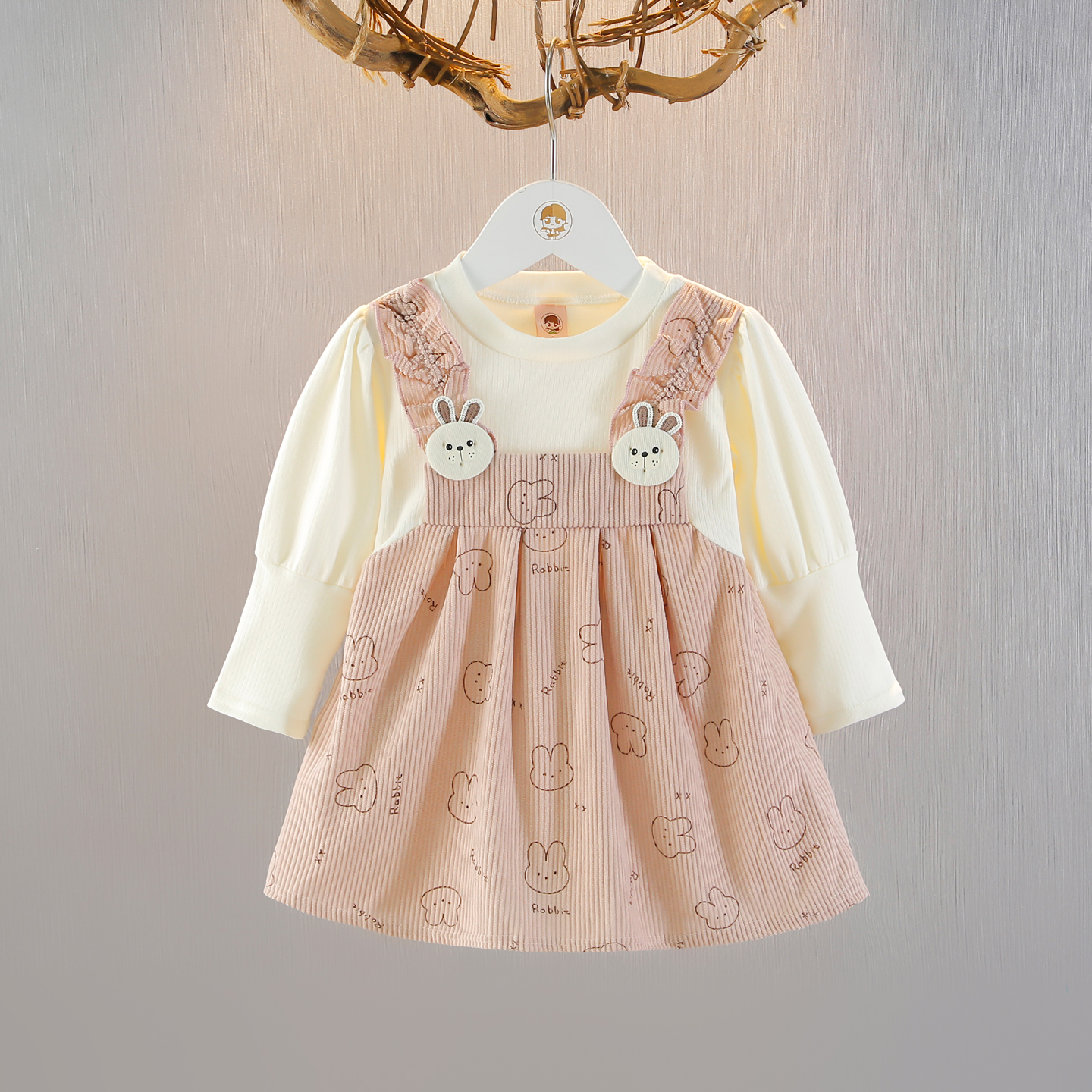 洋气婴儿衣服周岁宝宝公主裙秋季