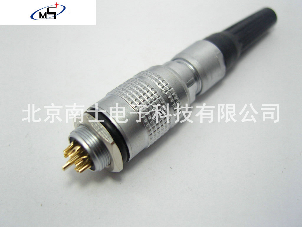 MINSOO敏烁 航空插头插座YC9 8芯 快速插拔开孔9mm推拉自锁连接器