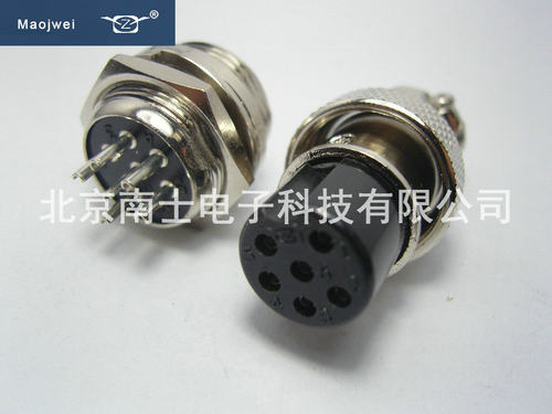 重强16M航空插头插座GX16连接器