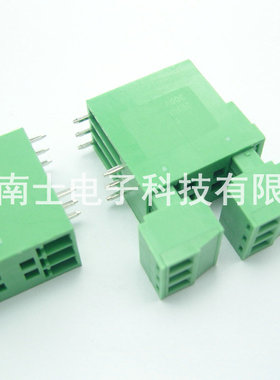 日精 2ERJRH-6P 2*3 接线端子 间距3.81MM 300V/8A KF2EDGRH 双层