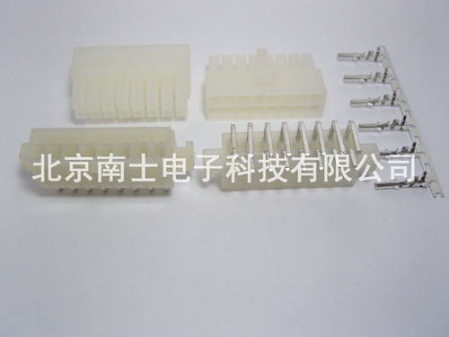5569RM/5557 16P/16WA弯针接插件接线端子 HX42003连接器带固定孔