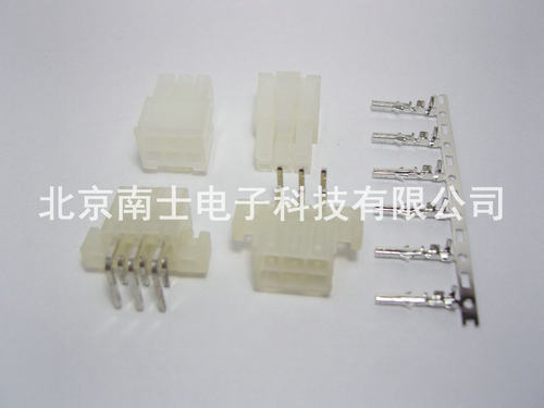 5569RM/5557 6P/6WA弯针接插件 接线端子 HX42003连接器带固定孔