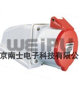 WEIPU 威浦 TYP6823 5芯 3P+N+E 航空 工业插座 32A 明装插座IP44