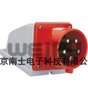 WEIPU 威浦 TYP683 4芯 3P+N+E 航空 明装器具输入插座 32A IP44