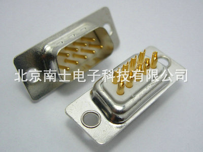 台湾db9公头镀金rs232接头串口