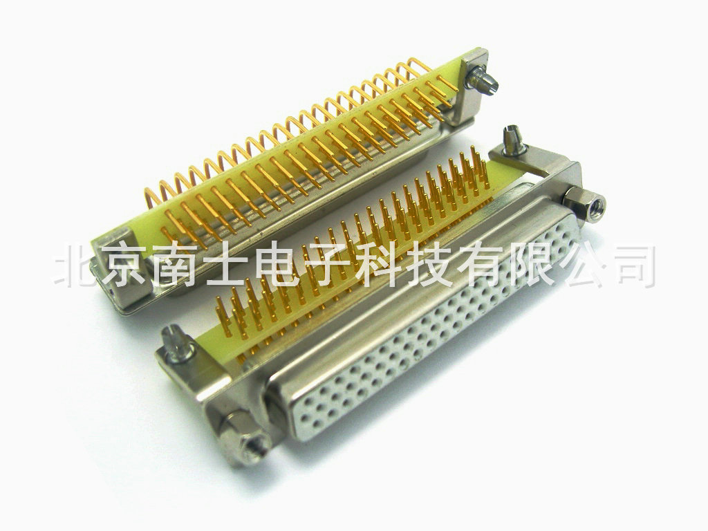 车针 HDR62母头 DR62孔 镀金 HDB62 DB62 90度弯脚 插板式 焊板式