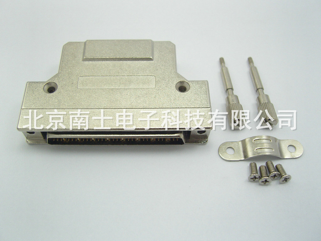 台湾 SCSI 68P MDR 公头 铁壳 金属外壳 焊线式 长钉式 DB型