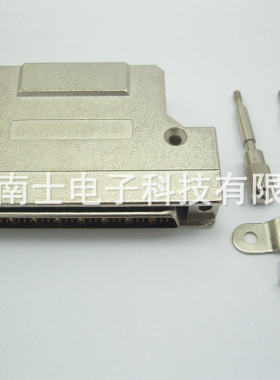 台湾 SCSI 68P MDR 公头 铁壳 金属外壳 焊线式 长钉式 DB型